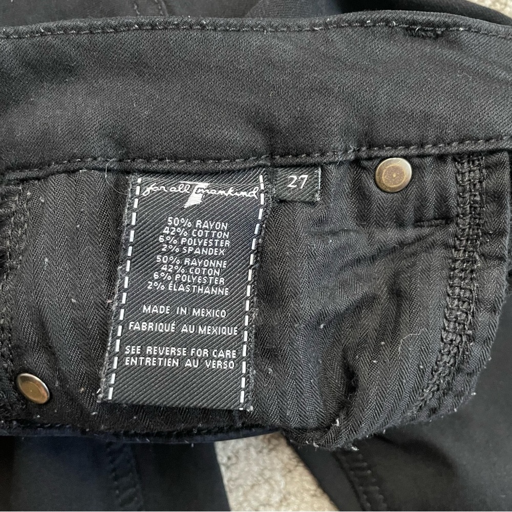 7 For All Mankind - The High Waist Skinny Jeans - Picture 6 of 8